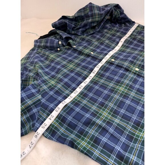 Ralph Lauren Men's XL Classic Fit Plaid Long-Sleeve Button-Down Shirt - Picture 4 of 11